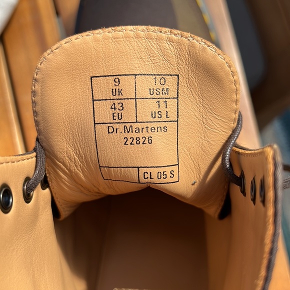 RARE NWT/Box Dr. Martens Pascal Olive & Dark Tan Camo+Abandon. England. US 10M - Picture 14 of 16